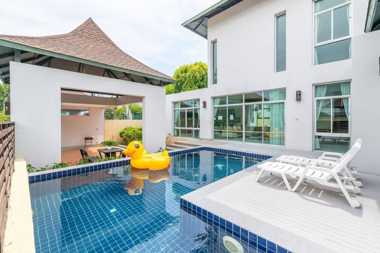 Anb-Glass House Pool Villa-3Br Close To Jomtien Beach Extérieur photo